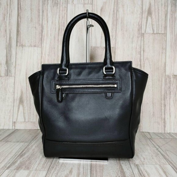 Coach Legacy Tanner Black Leather Y2K Shoulder Bag Purse - Picture 3 of 13